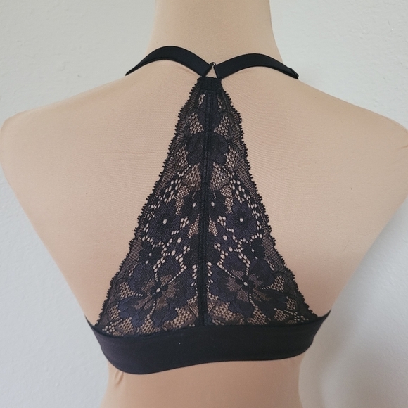 NWT Victoria's Secret Black Lined Demi with Lace Back - Picture 5 of 5
